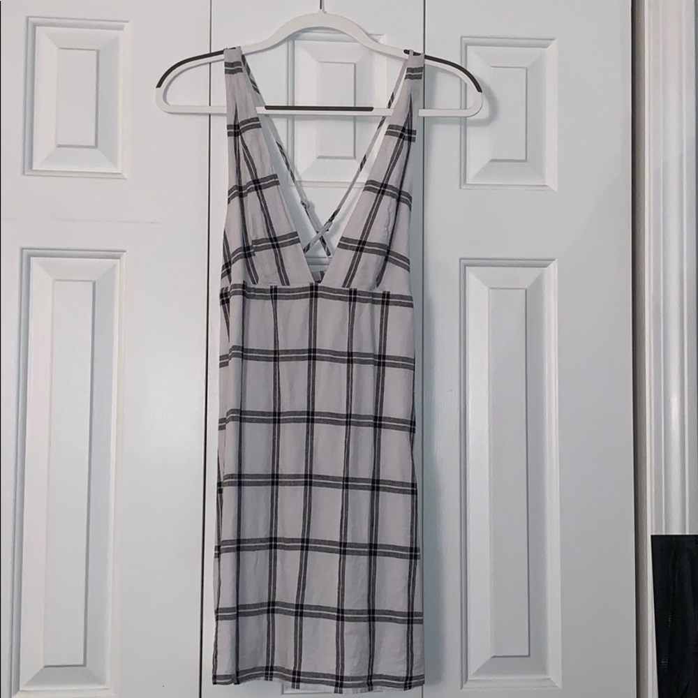 Urban Outfitters Plaid Mini Dress